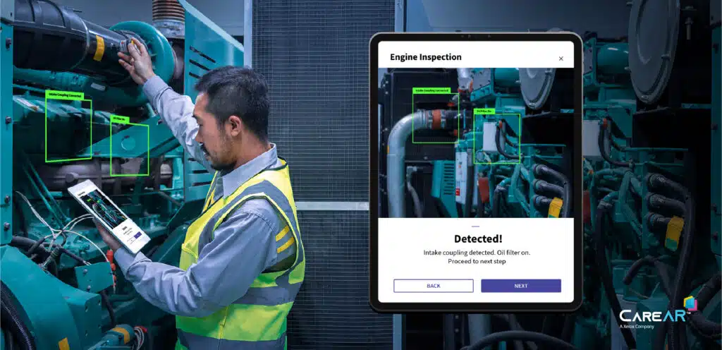 AR digital work Instructions for Oil Industry and Field Services