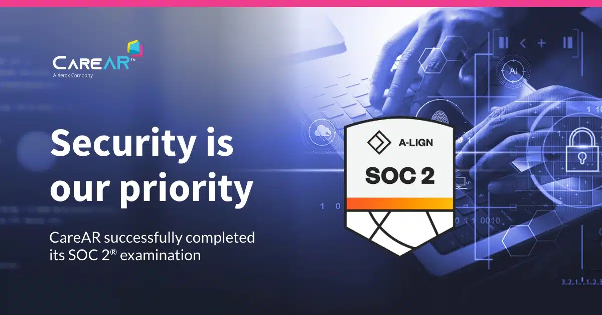 SOC2 Social CareAR successfully completes a SOC 2® examination