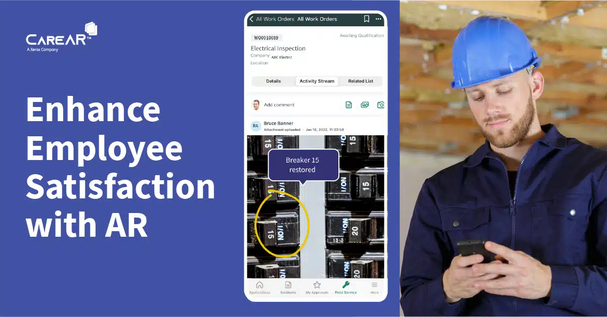 Augmented reality enhances employee satisfaction