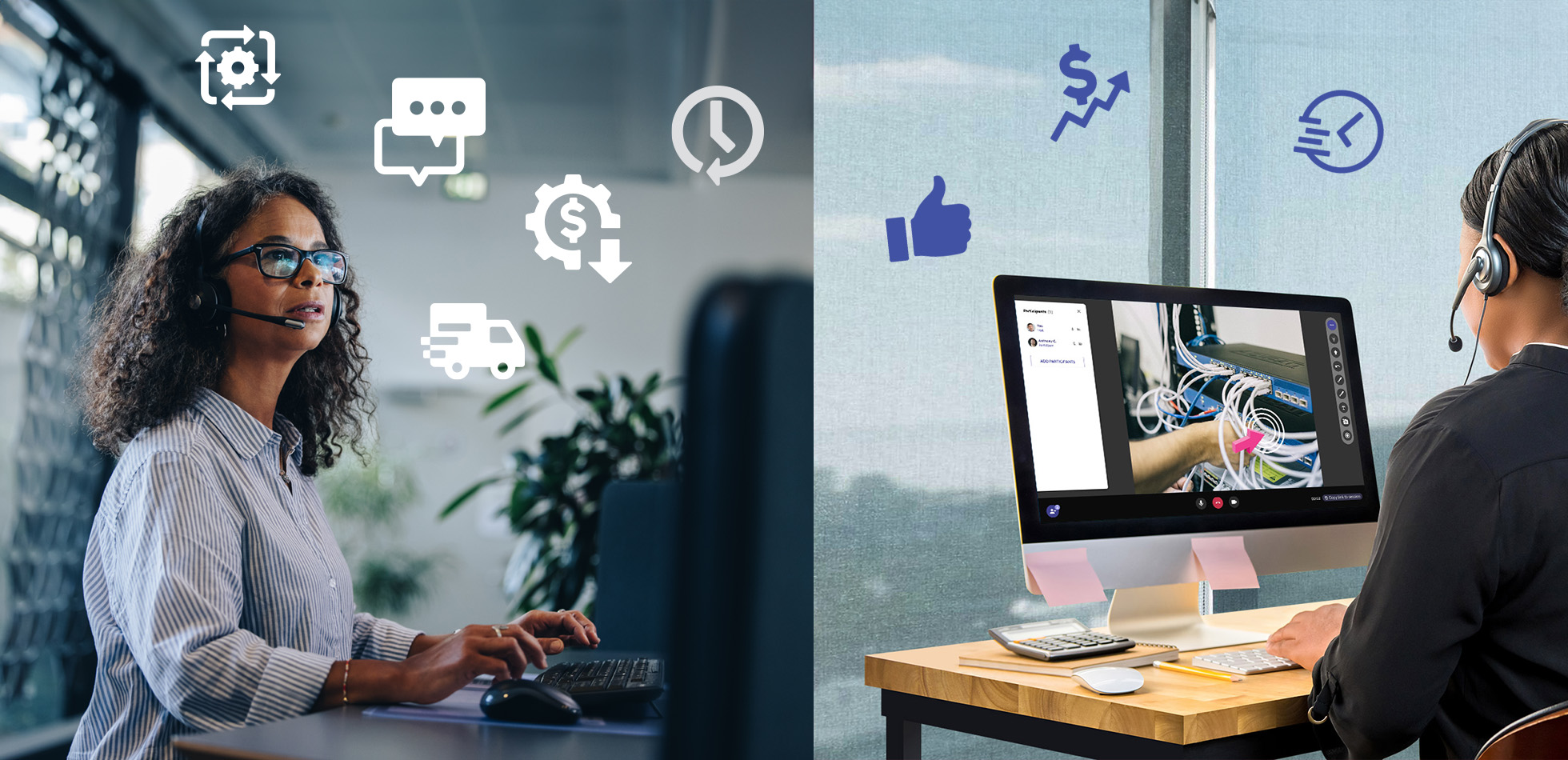 AHT-Blog-Hero AHT - Average Handle Time improved with AR support